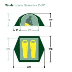VAUDE SPACE SEAMLESS 2-3P - Kuppelzelt -Primus Camping Deutschland Verkaufs-Shop 5637736449 dvmemuc space seamless 23p vaude 24