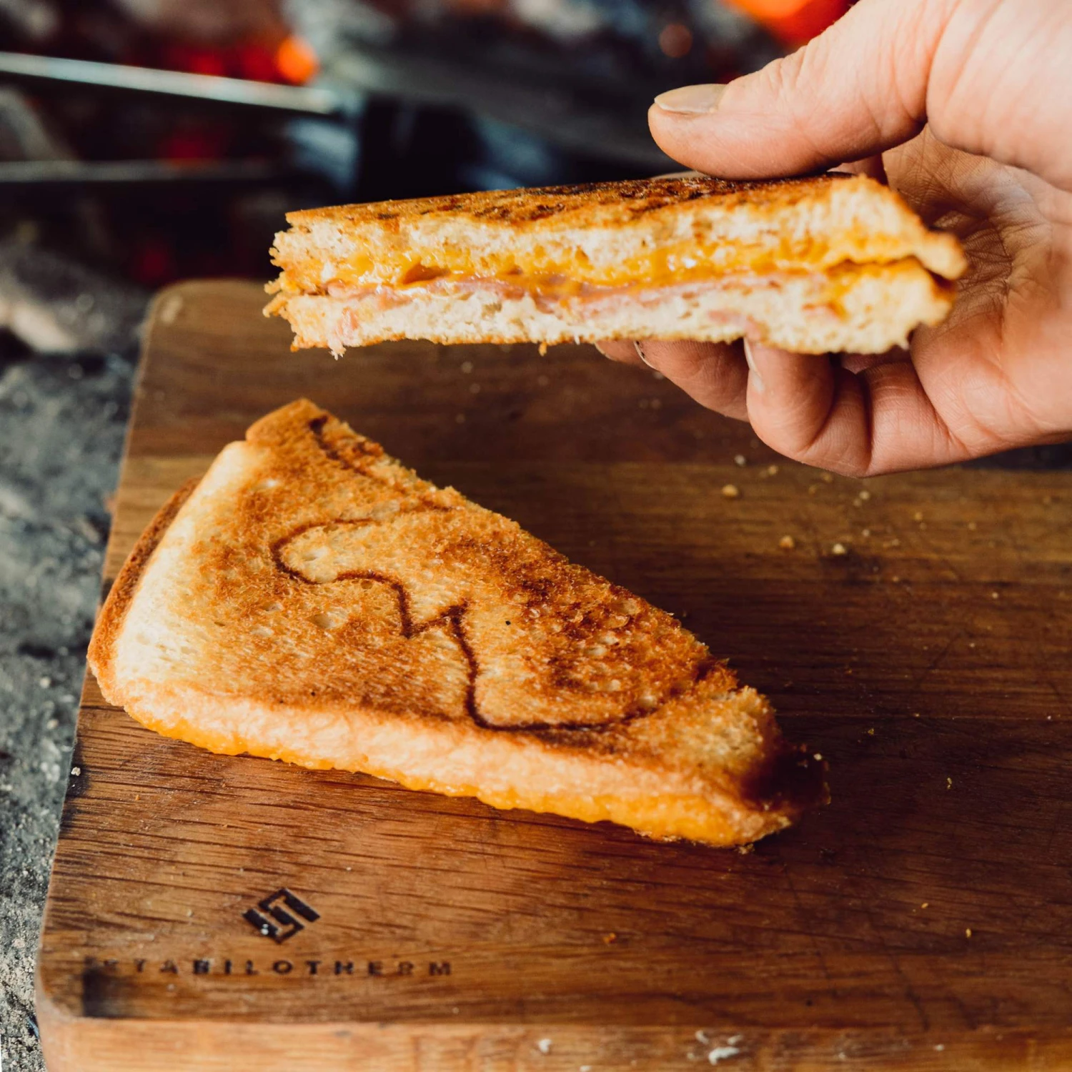 SANDWICH IRON, MOOSE MOTIF 8 SANDWICH IRON, MOOSE MOTIF – Bild 8